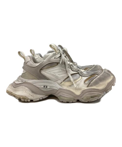 BALENCIAGA（バレンシアガ）BALENCIAGA (バレンシアガ) カーゴ ヴィンテージ加工ローカットスニーカー グレー サイズ:SIZE 42の古着・服飾アイテム