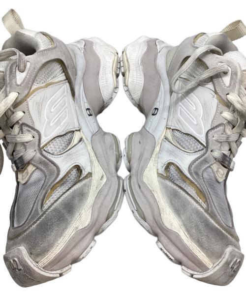 BALENCIAGA（バレンシアガ）BALENCIAGA (バレンシアガ) カーゴ ヴィンテージ加工ローカットスニーカー グレー サイズ:SIZE 42の古着・服飾アイテム