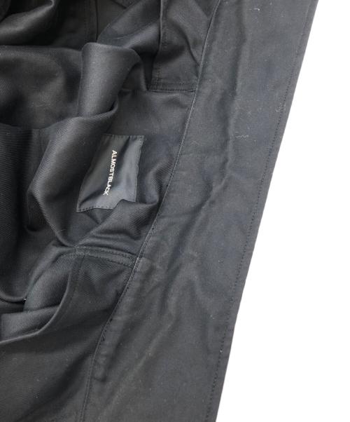 ALMOSTBLACK（オールモストブラック）ALMOSTBLACK (オールモストブラック) ジップジャケット ブラック サイズ:SIZE ２の古着・服飾アイテム