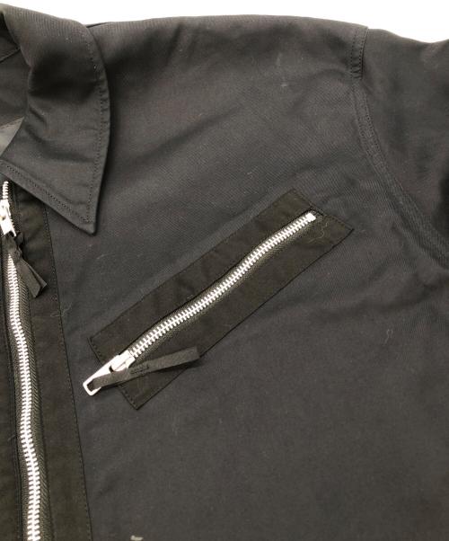 ALMOSTBLACK（オールモストブラック）ALMOSTBLACK (オールモストブラック) ジップジャケット ブラック サイズ:SIZE ２の古着・服飾アイテム