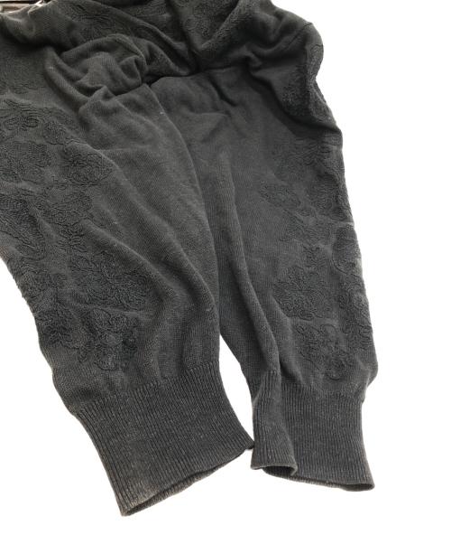 LAD MUSICIAN（ラッドミュージシャン）LAD MUSICIAN (ラッドミュージシャン) デザインニットカーディガン ブラック サイズ:SIZE 44の古着・服飾アイテム