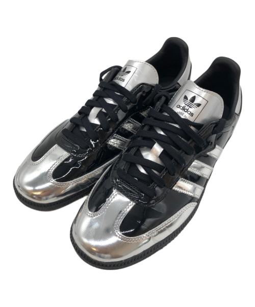 adidas（アディダス）adidas (アディダス) atmos (アトモス) SAMBA ATMOS “Tuxedo” CBLACK ブラック×シルバー サイズ:SIZE 27.5cmの古着・服飾アイテム