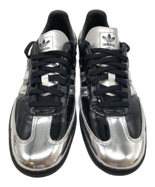 adidas（アディダス）adidas (アディダス) atmos (アトモス) SAMBA ATMOS “Tuxedo” CBLACK ブラック×シルバー サイズ:SIZE 27.5cmの古着・服飾アイテム