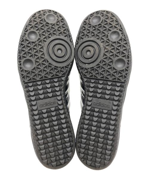 adidas（アディダス）adidas (アディダス) atmos (アトモス) SAMBA ATMOS “Tuxedo” CBLACK ブラック×シルバー サイズ:SIZE 27.5cmの古着・服飾アイテム