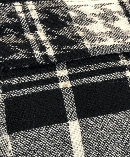 tricot COMME des GARCONS（トリココムデギャルソン）tricot COMME des GARCONS (トリココムデギャルソン) ハウンドトゥースベルデッドスカート ブラック サイズ:FREEの古着・服飾アイテム