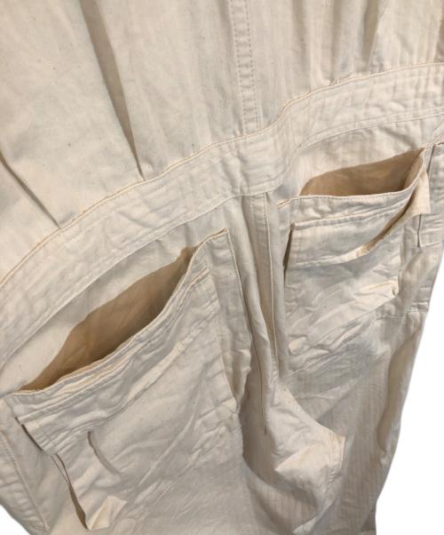 SASSAFRAS（ササフラス）SASSAFRAS (ササフラス) オーバーオール ホワイト サイズ:SIZE Sの古着・服飾アイテム