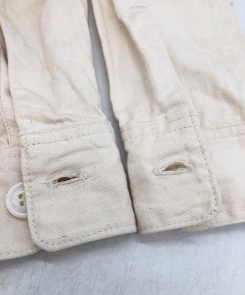 SASSAFRAS（ササフラス）SASSAFRAS (ササフラス) オーバーオール ホワイト サイズ:SIZE Sの古着・服飾アイテム