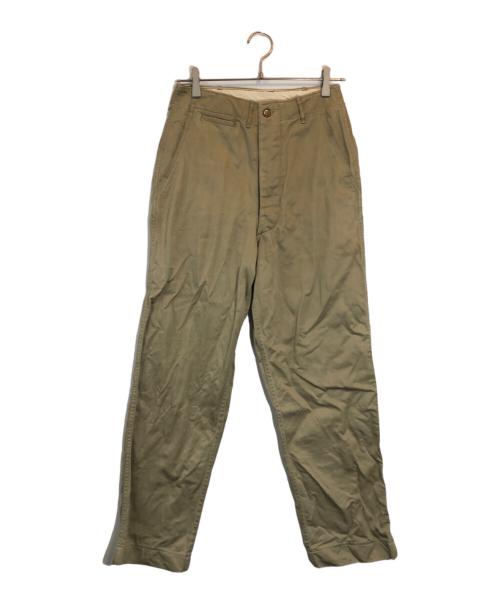 US ARMY（ユーエスアーミー）US ARMY (ユーエスアーミー) M-45 ARMY TROUSERS カーキ サイズ:SIZE 30/33の古着・服飾アイテム