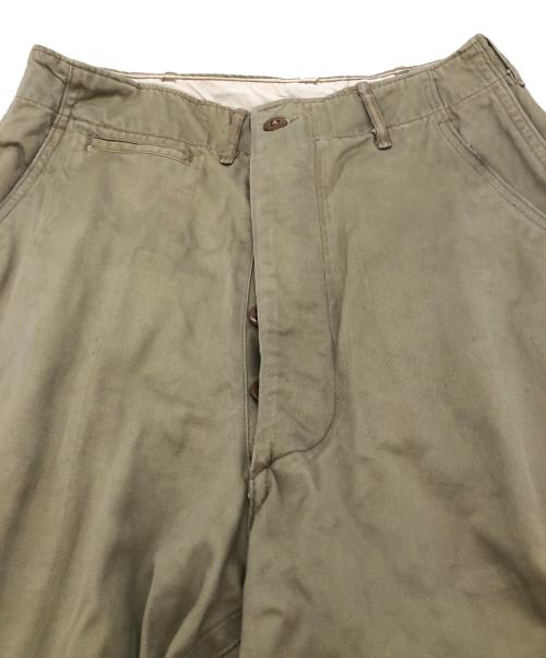 US ARMY（ユーエスアーミー）US ARMY (ユーエスアーミー) M-45 ARMY TROUSERS カーキ サイズ:SIZE 30/33の古着・服飾アイテム