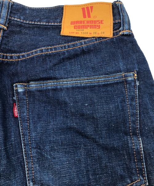 WAREHOUSE（ウエアハウス）WAREHOUSE (ウエアハウス) 1001XXデニムパンツ インディゴ サイズ:SIZE W28の古着・服飾アイテム