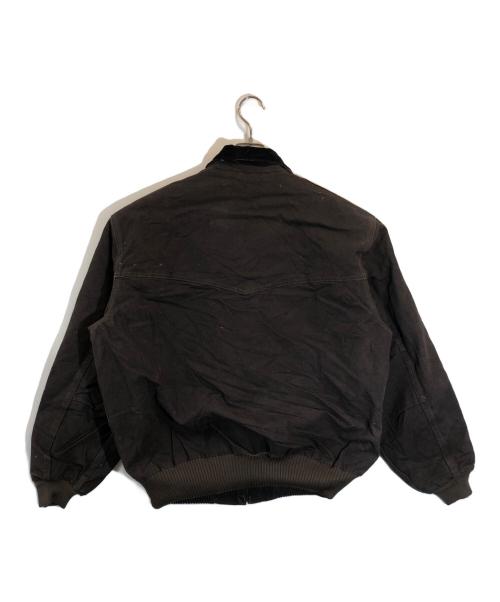 CarHartt（カーハート）CarHartt (カーハート) 襟コーデュロイ切替ジャケット ブラウン×ブラック サイズ:SIZE XLの古着・服飾アイテム