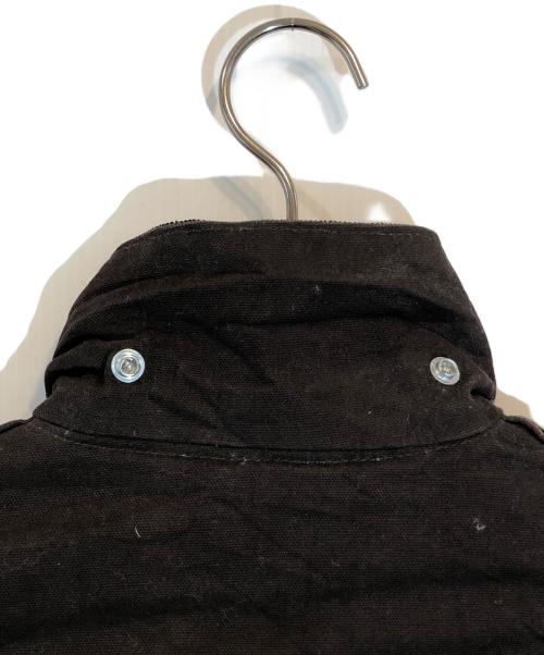 CarHartt（カーハート）CarHartt (カーハート) 襟コーデュロイ切替ジャケット ブラウン×ブラック サイズ:SIZE XLの古着・服飾アイテム