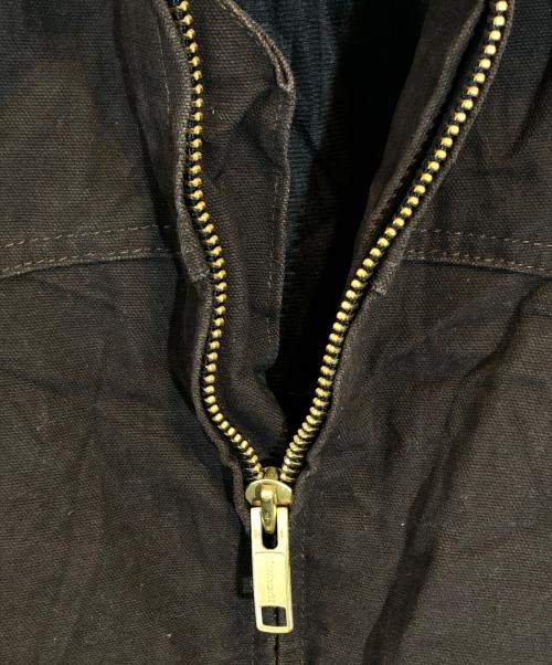 CarHartt（カーハート）CarHartt (カーハート) 襟コーデュロイ切替ジャケット ブラウン×ブラック サイズ:SIZE XLの古着・服飾アイテム