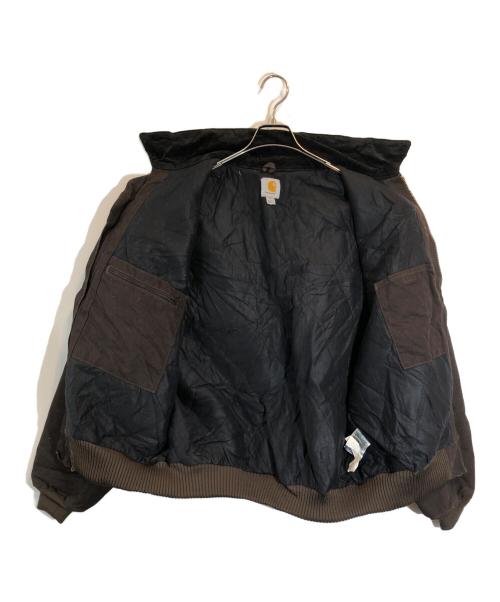 CarHartt（カーハート）CarHartt (カーハート) 襟コーデュロイ切替ジャケット ブラウン×ブラック サイズ:SIZE XLの古着・服飾アイテム