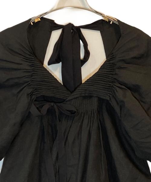 tricot COMME des GARCONS（トリココムデギャルソン）tricot COMME des GARCONS (トリココムデギャルソン) リネンオールインワン ブラック サイズ:Sの古着・服飾アイテム