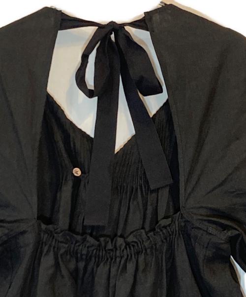 tricot COMME des GARCONS（トリココムデギャルソン）tricot COMME des GARCONS (トリココムデギャルソン) リネンオールインワン ブラック サイズ:Sの古着・服飾アイテム