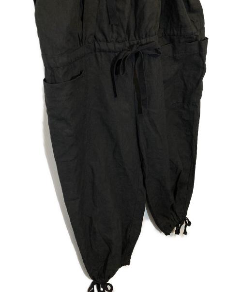tricot COMME des GARCONS（トリココムデギャルソン）tricot COMME des GARCONS (トリココムデギャルソン) リネンオールインワン ブラック サイズ:Sの古着・服飾アイテム