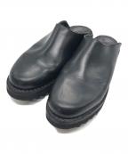 VERNACOLOベルナーコロ）の古着「サボクロッグサンダル」｜ブラック