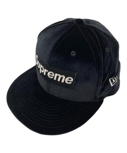 SUPREME（シュプリーム）Supreme (シュプリーム) New Era (ニューエラ) キャップ ブラック サイズ:SIZE 7 1/2の古着・服飾アイテム