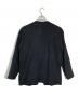 Ron Herman (ロンハーマン) コンチョボタン スエードノーカラー テーラード ジャケット ネイビー サイズ:SIZE M：13000円