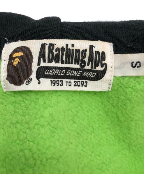A BATHING APE（ア ベイシング エイプ）A BATHING APE (ア ベイシング エイプ) ジップシャークパーカー ブラック サイズ:SIZE Sの古着・服飾アイテム