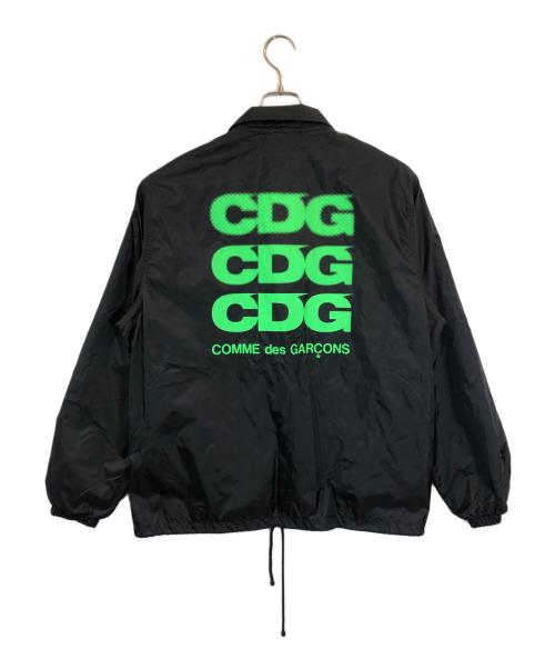 CDG（シーディージー）CDG (シーディージー) コーチジャケット ブラック サイズ:SIZE Mの古着・服飾アイテム