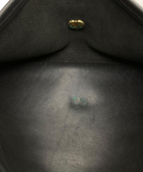 COACH（コーチ）COACH (コーチ) レザーショルダーバッグ ブラックの古着・服飾アイテム