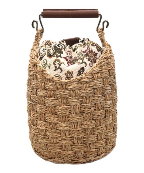 A VACATION（ア ヴァケーション）A VACATION (ア ヴァケーション) 3-way カゴバッグ ベージュの古着・服飾アイテム