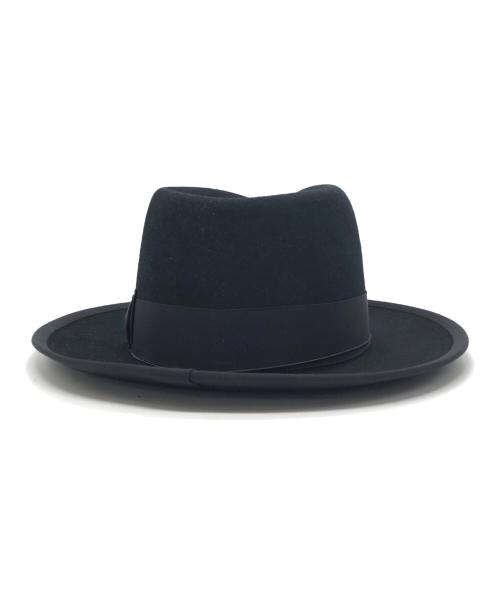 THE H.W.DOG&CO.（エイチダブリュードッグアンドコー）THE H.W.DOG&CO. (エイチダブリュードッグアンドコー) ハット ブラック サイズ:40の古着・服飾アイテム