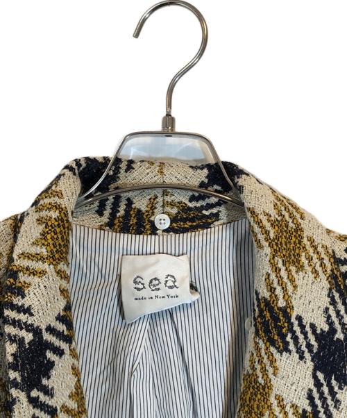 SEA（シー）SEA (シー) ロングコート ベージュ サイズ:SIZE Sの古着・服飾アイテム