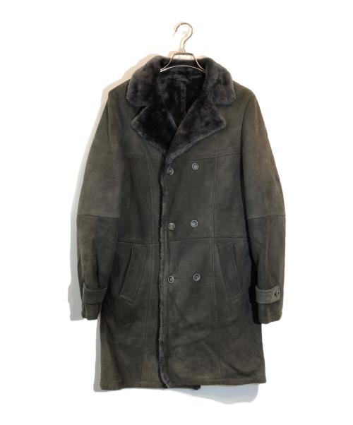 EMMETI（エンメティ）EMMETI (エンメティ) リアルムートンコート カーキ サイズ:SIZE 52の古着・服飾アイテム