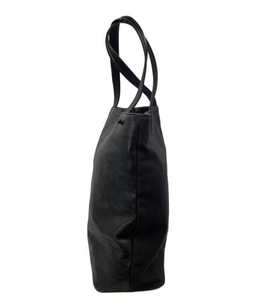 PORTER（ポーター）PORTER (ポーター) レザーキャンバストートバッグ ブラックの古着・服飾アイテム