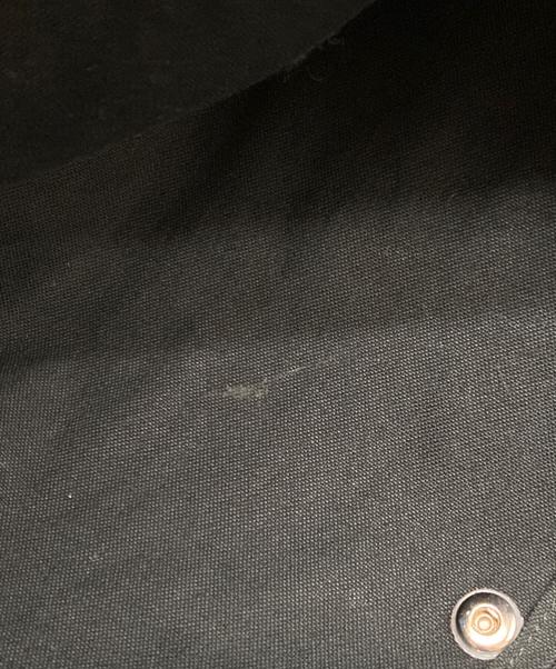 PORTER（ポーター）PORTER (ポーター) レザーキャンバストートバッグ ブラックの古着・服飾アイテム