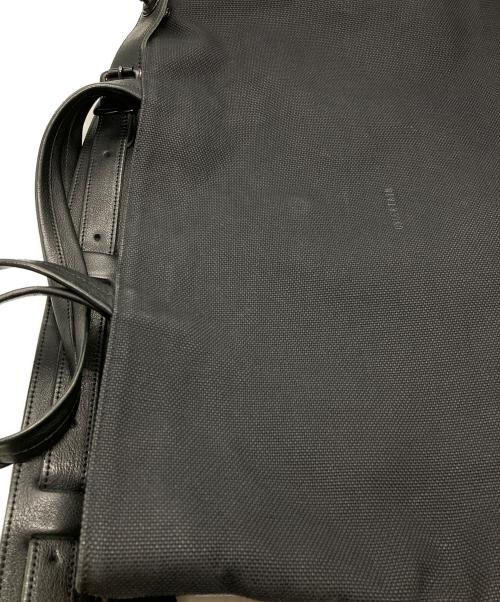PORTER（ポーター）PORTER (ポーター) レザーキャンバストートバッグ ブラックの古着・服飾アイテム