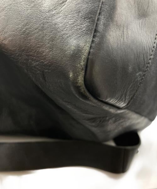 PORTER（ポーター）PORTER (ポーター) レザーキャンバストートバッグ ブラックの古着・服飾アイテム