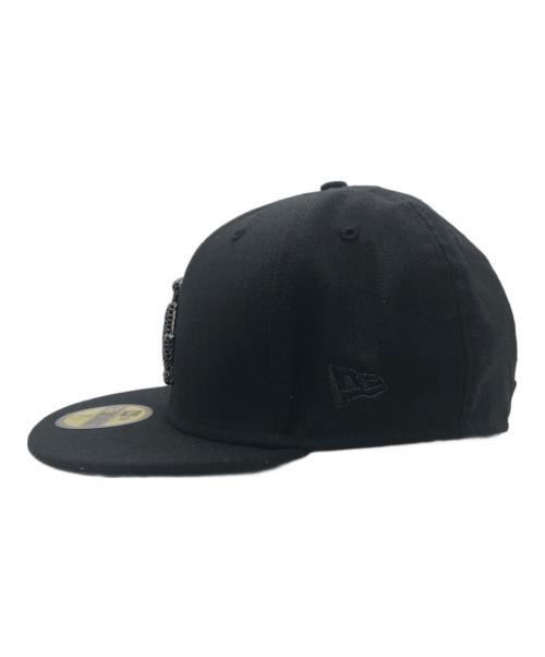 New Era（ニューエラ）New Era (ニューエラ) ラインストーンキャップ ブラック サイズ:7 1/8 (56.8cm)の古着・服飾アイテム
