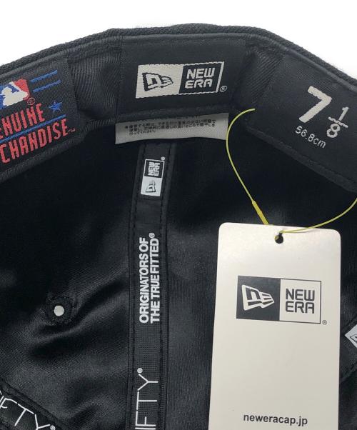 New Era（ニューエラ）New Era (ニューエラ) ラインストーンキャップ ブラック サイズ:7 1/8 (56.8cm)の古着・服飾アイテム
