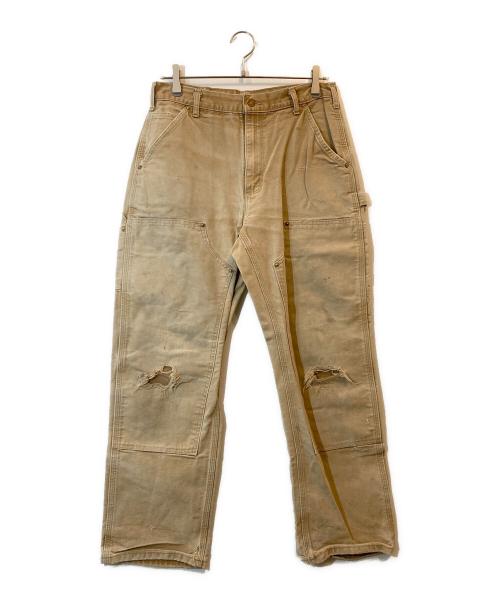 CarHartt（カーハート）CarHartt (カーハート) ダブルニーペインターパンツ ベージュ サイズ:W32×L30の古着・服飾アイテム