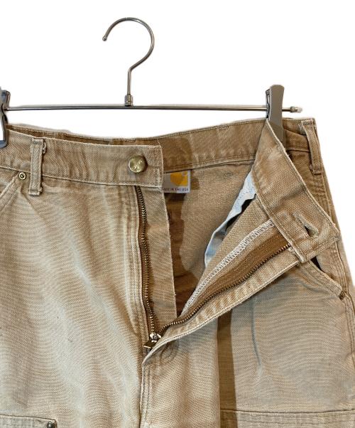 CarHartt（カーハート）CarHartt (カーハート) ダブルニーペインターパンツ ベージュ サイズ:W32×L30の古着・服飾アイテム