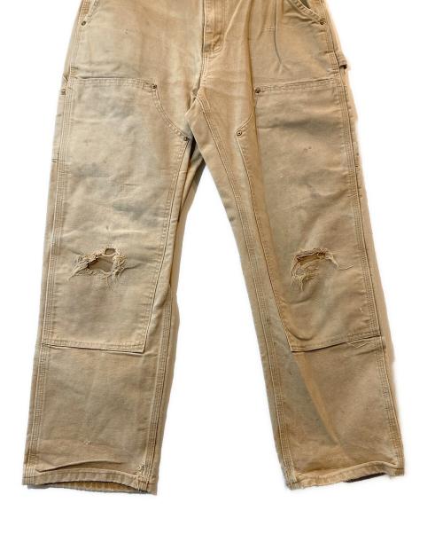 CarHartt（カーハート）CarHartt (カーハート) ダブルニーペインターパンツ ベージュ サイズ:W32×L30の古着・服飾アイテム