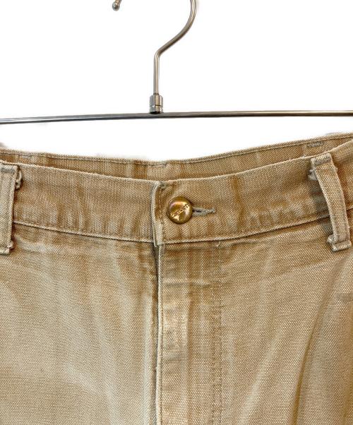 CarHartt（カーハート）CarHartt (カーハート) ダブルニーペインターパンツ ベージュ サイズ:W32×L30の古着・服飾アイテム
