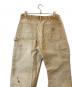 中古・古着 CarHartt (カーハート) ダブルニーペインターパンツ ベージュ サイズ:W32×L30：12000円