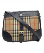 Burberry'sバーバリー）の古着「ショルダーバッグ」｜ブラウン×ブラック