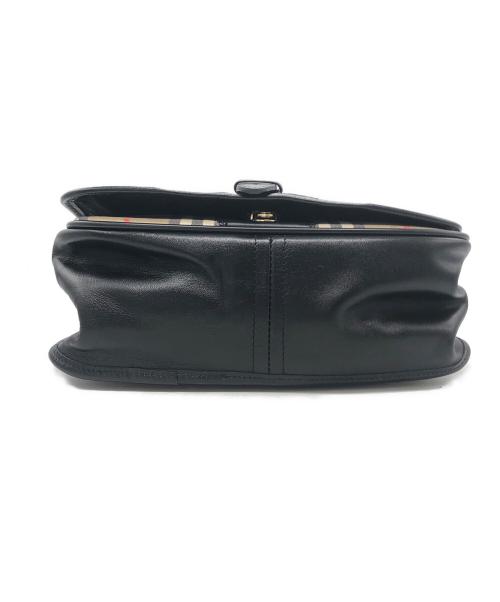 Burberry's（バーバリー）Burberry's (バーバリーズ) ショルダーバッグ ブラウン×ブラックの古着・服飾アイテム