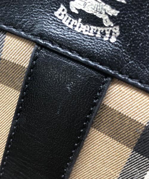 Burberry's（バーバリー）Burberry's (バーバリーズ) ショルダーバッグ ブラウン×ブラックの古着・服飾アイテム