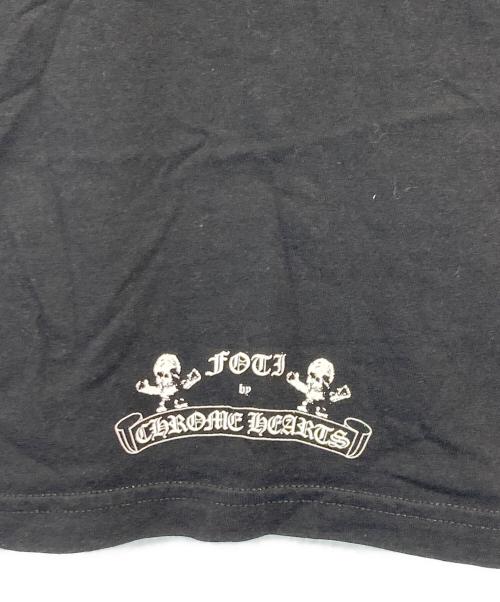 CHROME HEARTS（クロムハーツ）CHROME HEARTS (クロムハーツ) プリントTシャツ ブラック サイズ:SIZE Mの古着・服飾アイテム