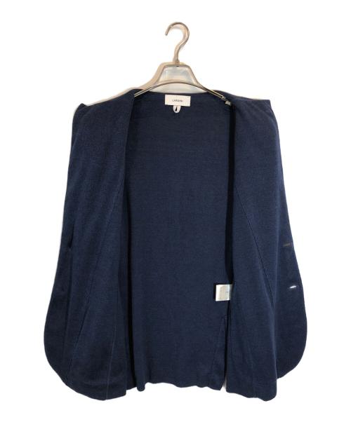 LARDINI（ラルディーニ）LARDINI (ラルディーニ) リネンブレンドジャケット ネイビー サイズ:SIZE Mの古着・服飾アイテム