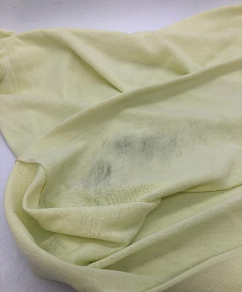 FILIPPO DE LAURENTIIS（フィリッポ・デ・ローレンティス）FILIPPO DE LAURENTIIS (フィリッポ・デ・ローレンティス) 半袖ニット イエロー サイズ:SIZE 52の古着・服飾アイテム