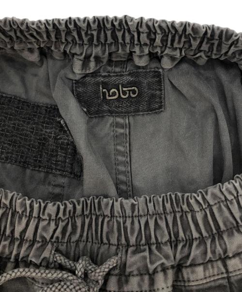 hobo（ホボ）hobo (ホボ) COTTON TWILL CHARCOAL DYED EASY PANTS グレー サイズ:SIZE Mの古着・服飾アイテム