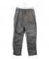 hobo（ホボ）の古着「COTTON TWILL CHARCOAL DYED EASY PANTS」｜グレー